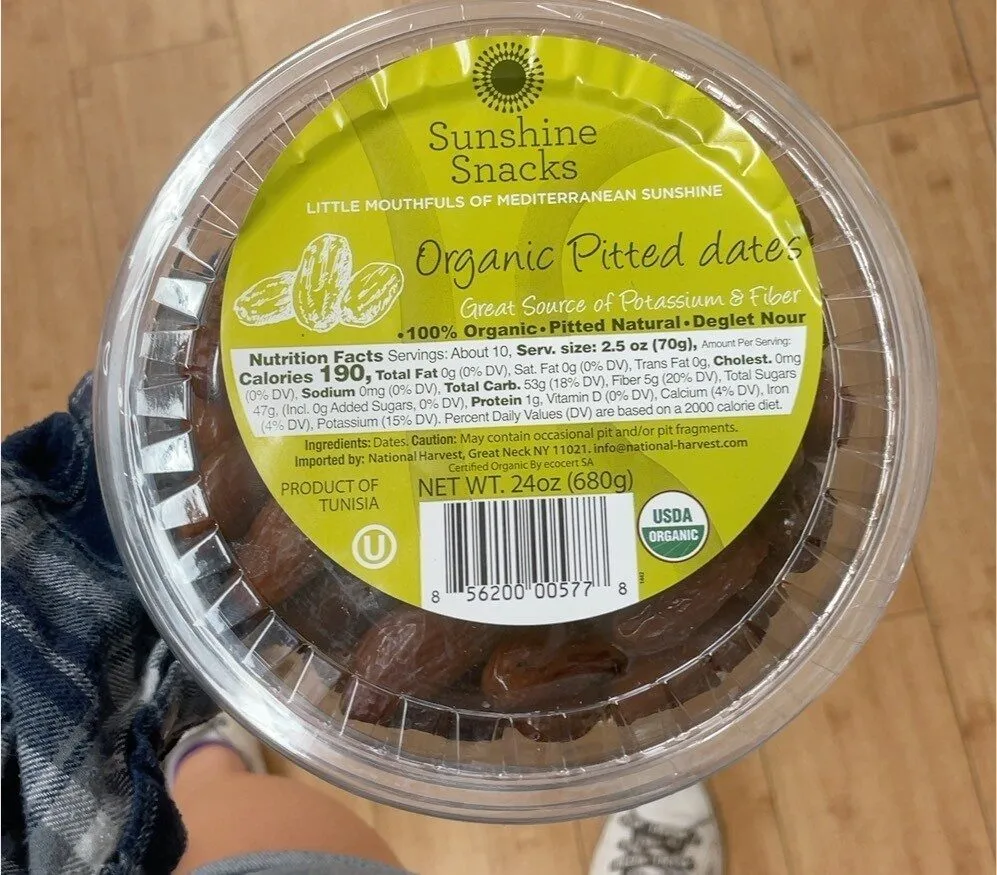 Organic Pitted Dates