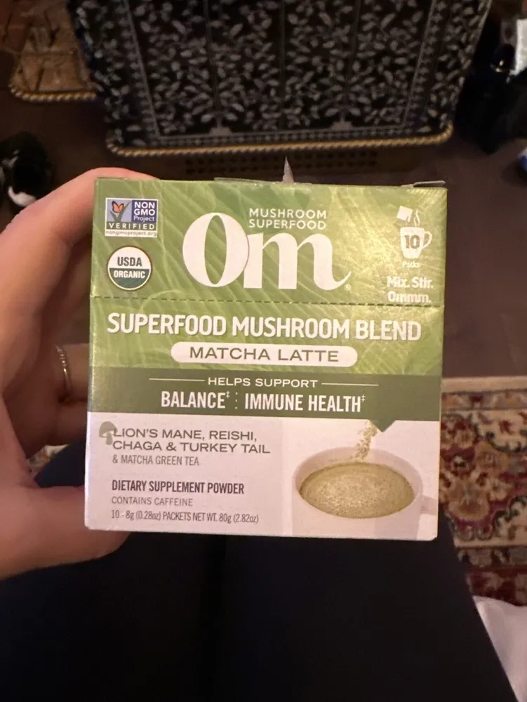 Mushroom Matcha Latte Blend