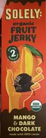 organic FRUIT JERKY MANGO & DARK CHOCOLATE