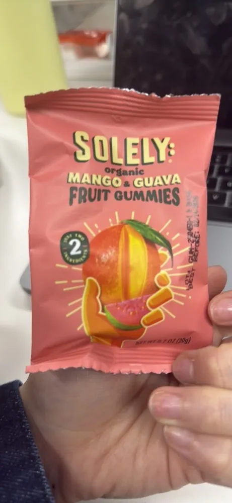 organic MANGO & GUAVA FRUIT GUMMIES