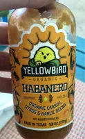 Organic habanero condiment