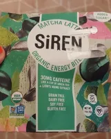 Matcha latte organic energy bites
