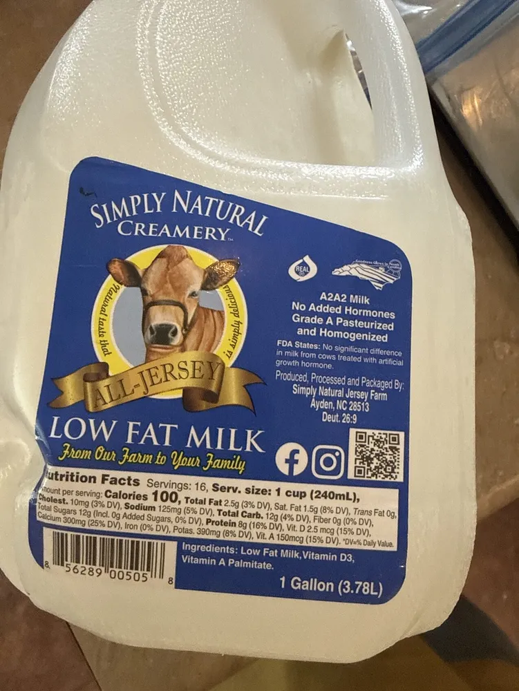 Low Fat Milk