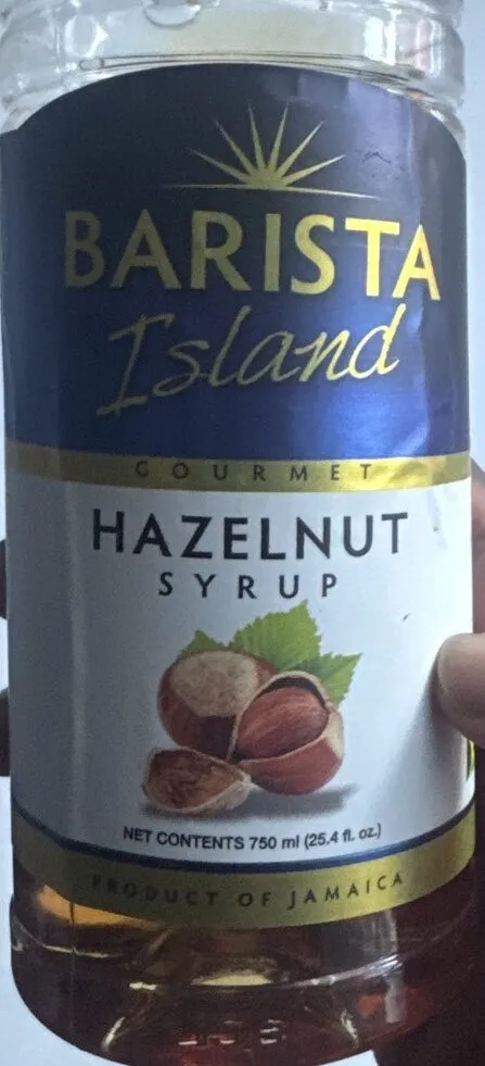 Hazelnut Syrup