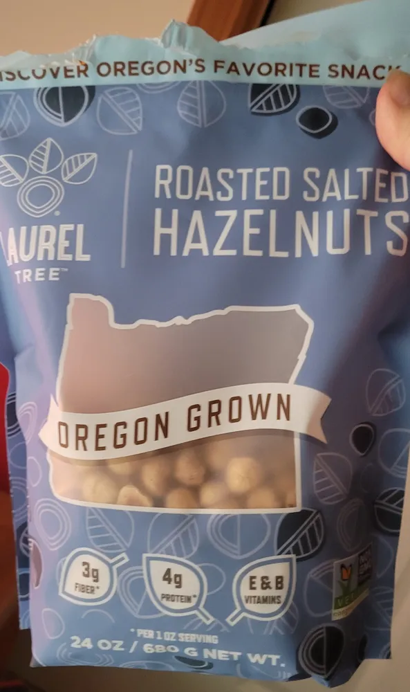 Roasted Salted Hazelnuts