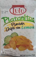 Platanitos Plantain Chips with Lemon