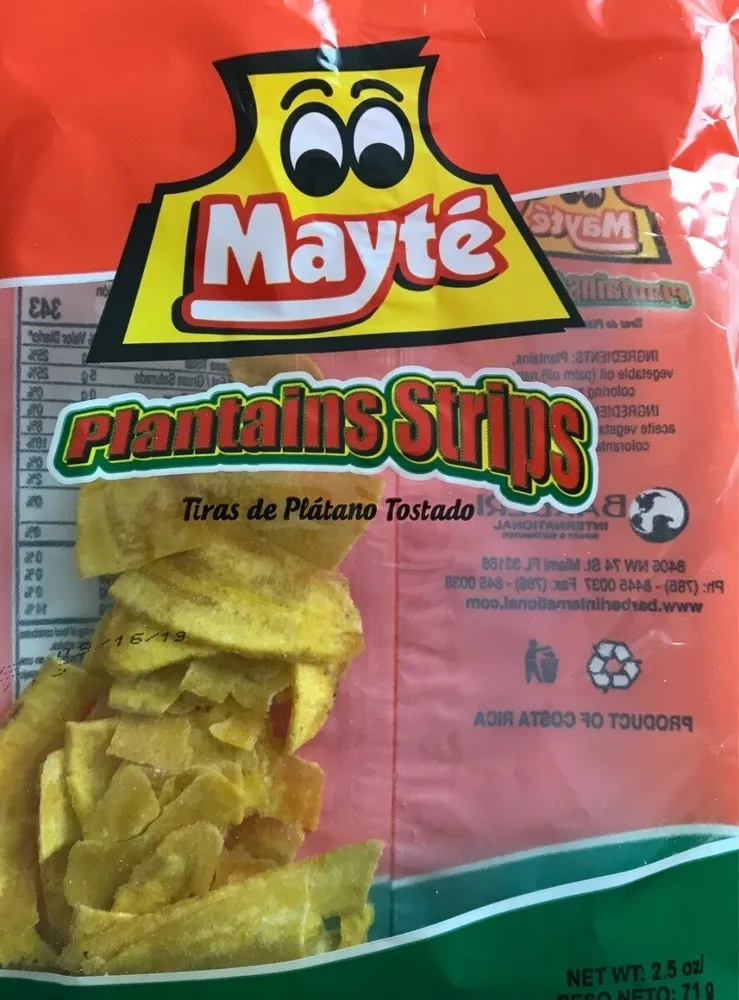 Plantain Strips Salted