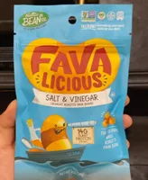 Nuttee Bean Original Whole Roasted Fava Beans- Salt & VinegarFlavor