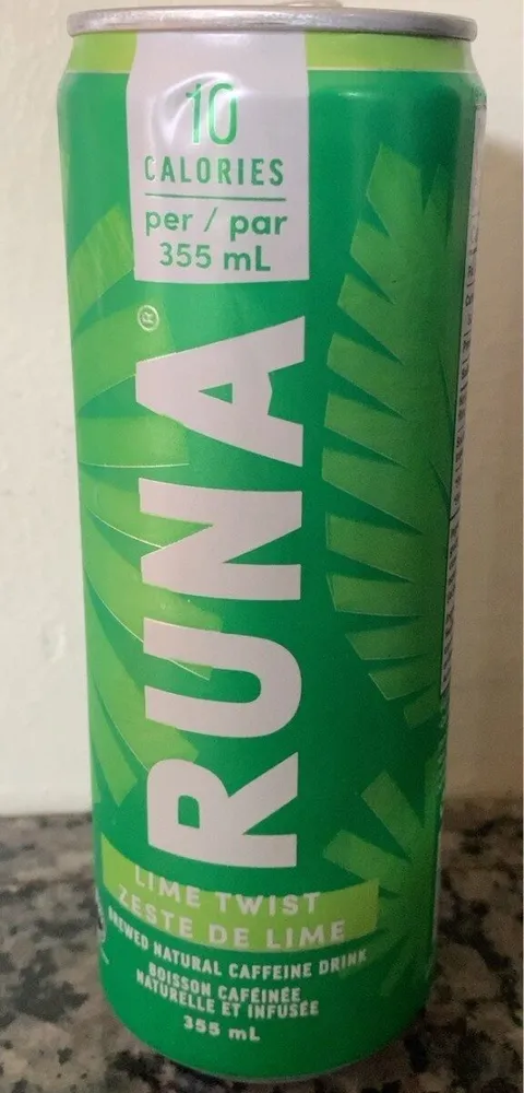 Lime Twist Brewer Natural Caffeine Drink