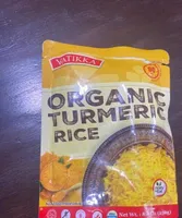 Organic turmeric rice