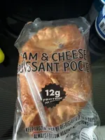 Smoked ham and Swiss pocket