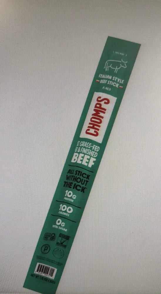 Italian Beef Flavor Grass Fed Beef Snack Sticks