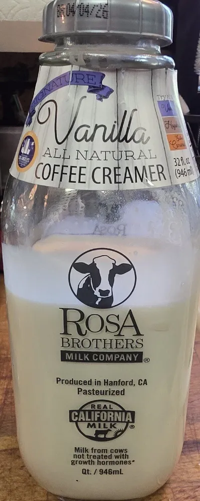 Vanilla All Natural Creamer
