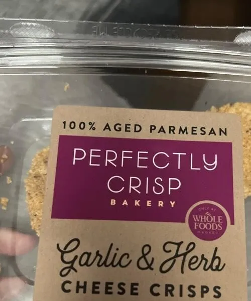 Cheese crisp