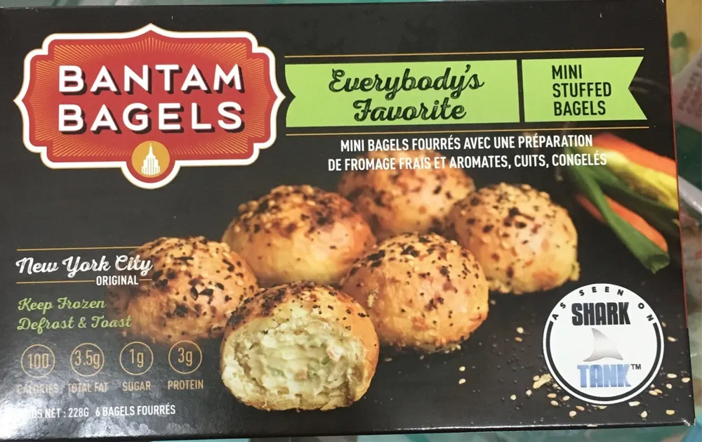 Mini bagel au fromage