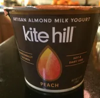 Kite Hill, Artisan Almond Milk Yogurt, Peach