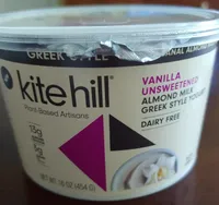 Vanilla almond milk Greek style yogurt