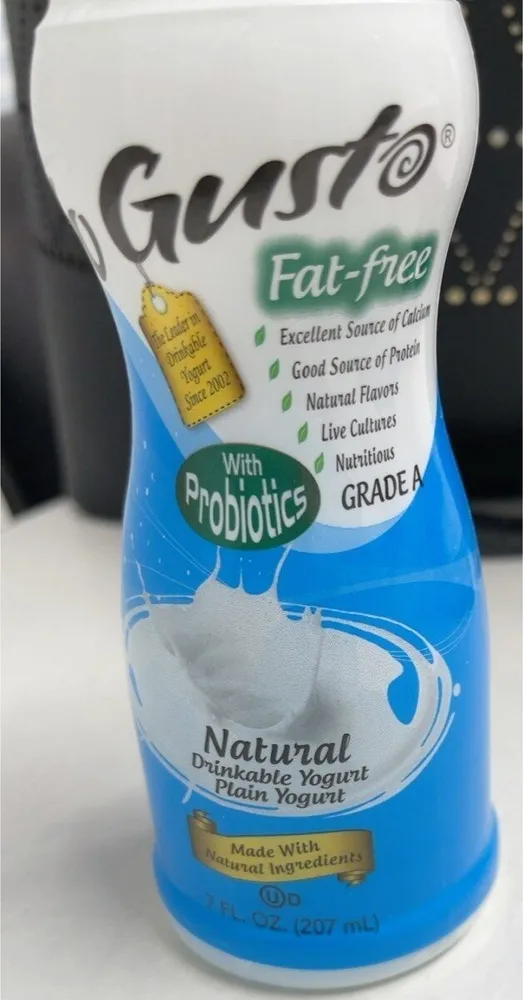 Natural Drinkable Yogurt Plain Yogurt