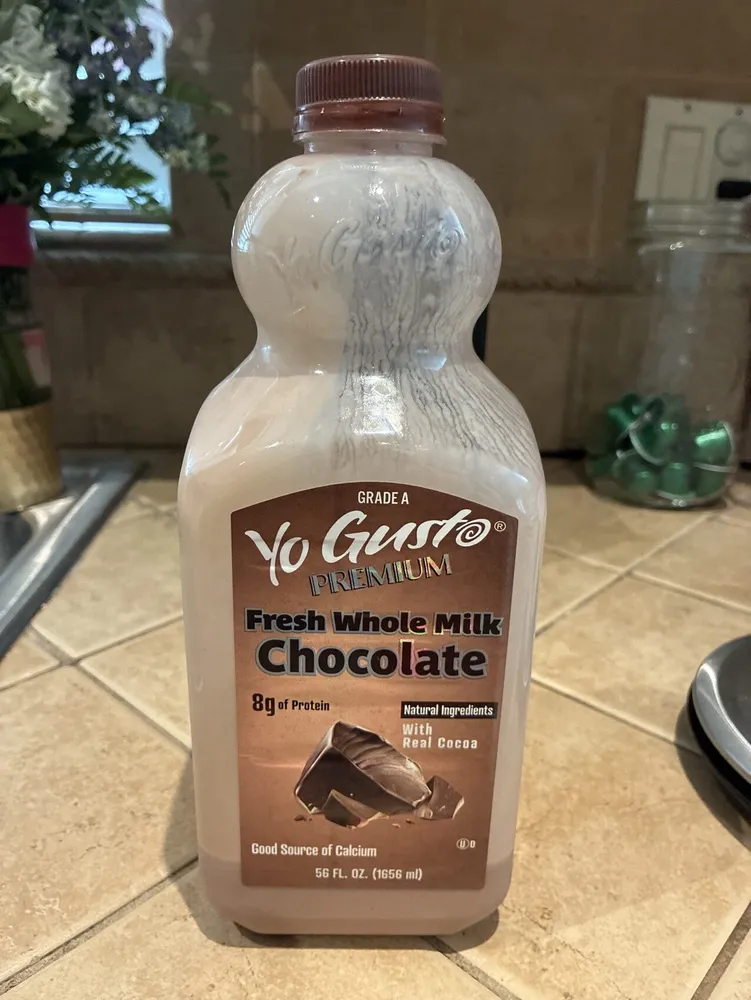 Fresh whole milk chocolate