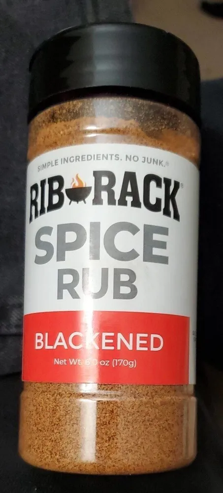 Rib Rack Spice Rub Blackened