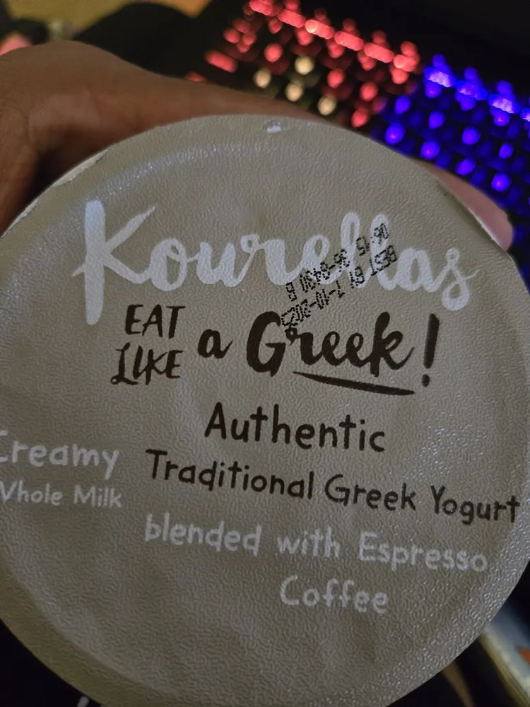 Espresso Coffee Greek Yogurt