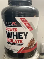 POWER WHEY ISOLATE 100% WHEY ISOLATE CHOCOLATE CHOCOLAT