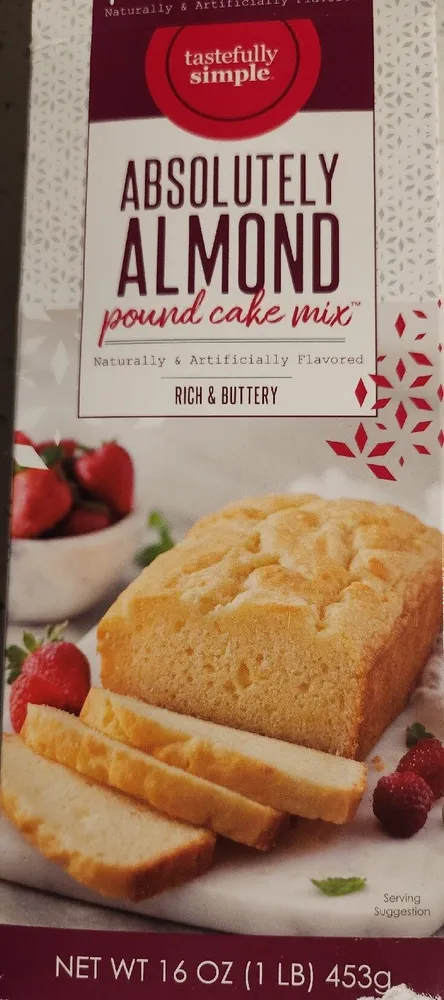 Absolutely Almond Pound Cake