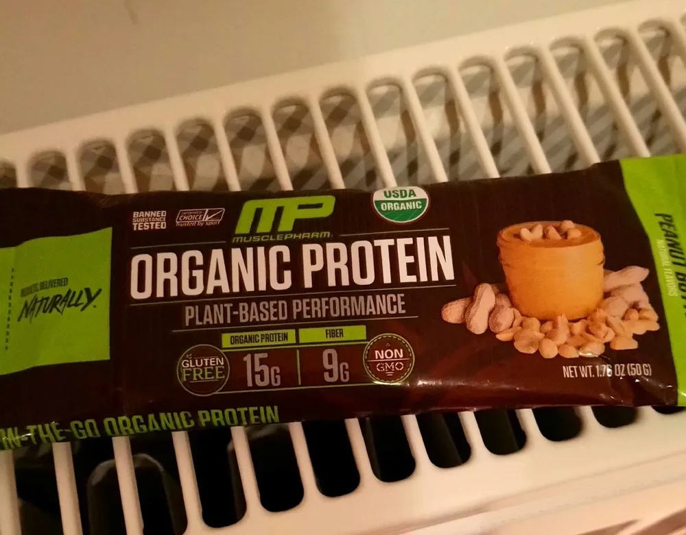Muscle Pharm Organic Protein Bar Plant based Performance Peanut Butter 1.76 Oz.