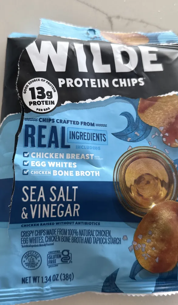Wilde Protein Chips Sea Salt & Vinegar