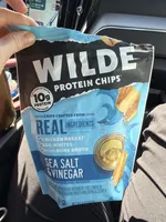 SEA SALT & VINEGAR FLAVOR PROTEIN CHIPS