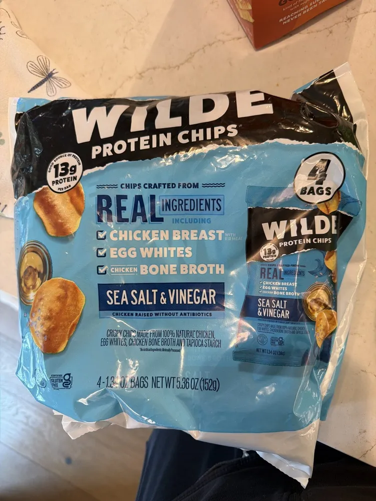 Sea Salt And Vinegar Protein Chips