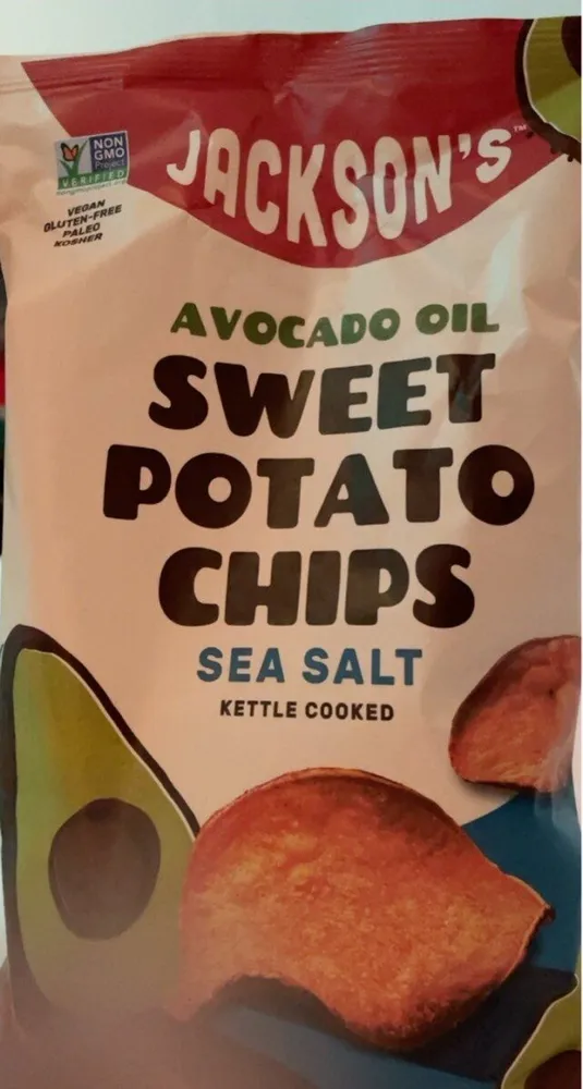 Sweet Potato Chips Sea Salt