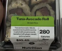 Tuna avocado roll