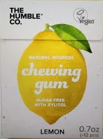 Lemon Chewing gum