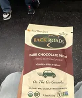 Dark chocolate pecan granola