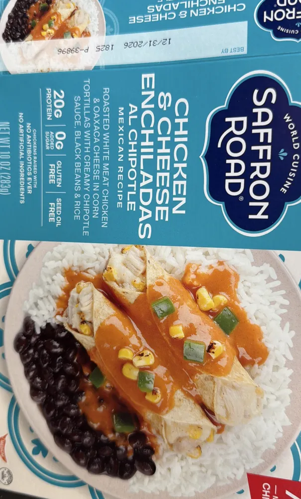 Chicken & Cheese Enchiladas al Chipotle