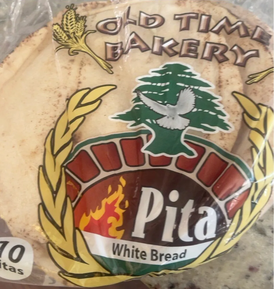 white pita bread