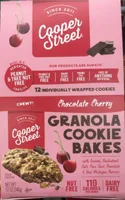 Granola cookie bakes