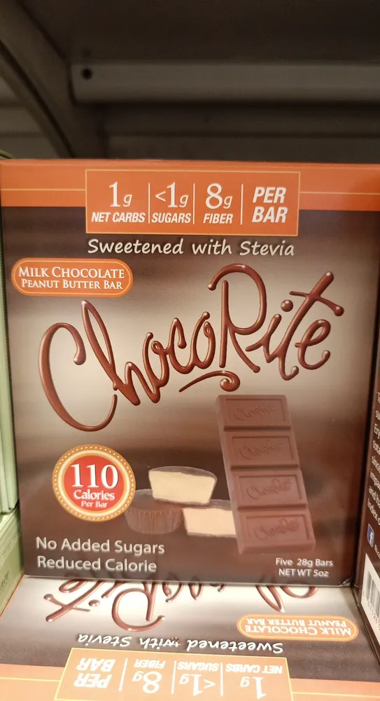 Milk chocolate peanut butter bar