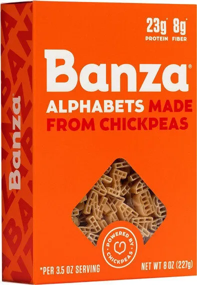Alphabets Chickpea Pasta