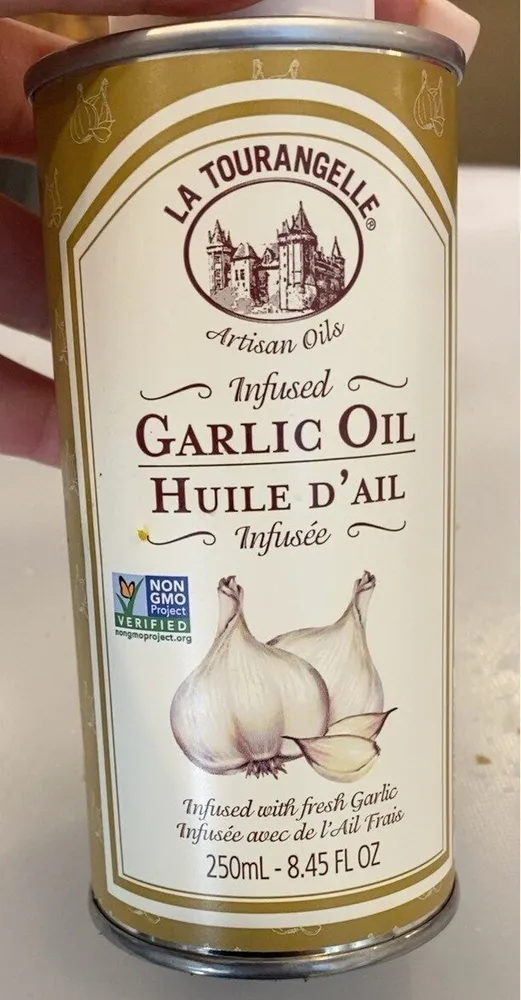 Infused garlic oil