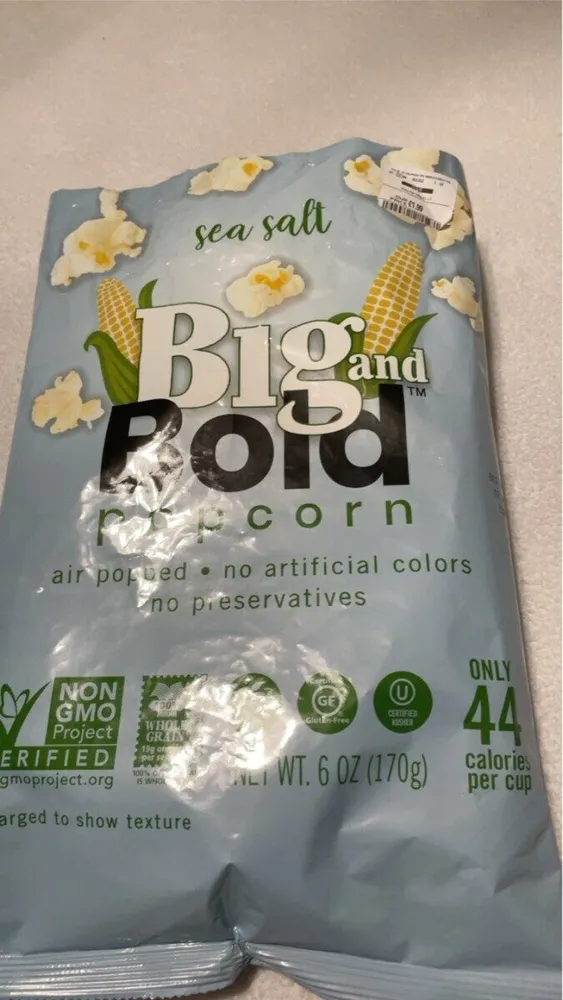 sea salt popcorn