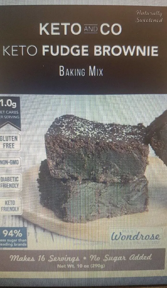 0001698 PV GFN KetoCO Fudge Brownie NBE