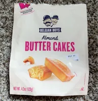 Belgian Boys Almond Butter Cakes
