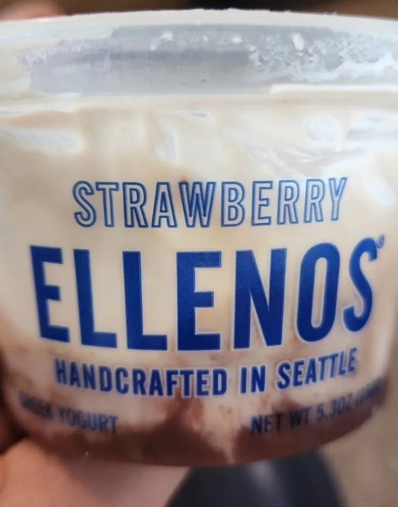 Greek yogurt strawberry