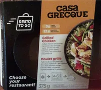 Casa grecque poulet grillé