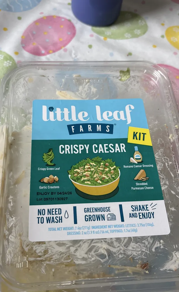 Crispy Caesar salad