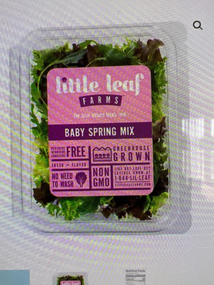 Little Leaf Farm Baby Spring Mix