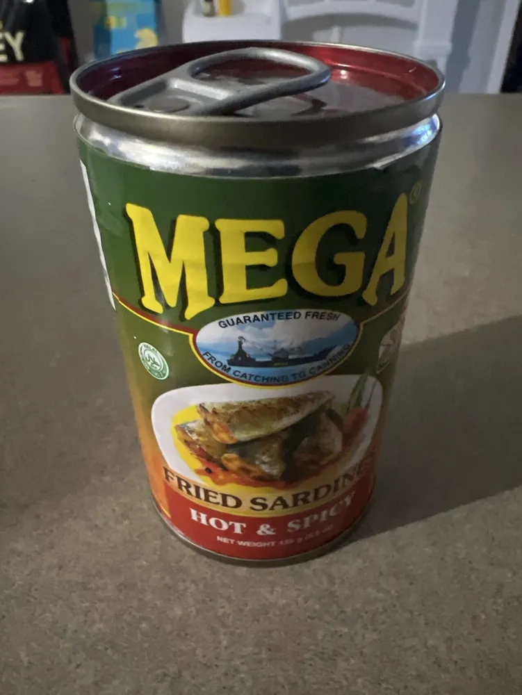 Mega Fried Sardines Hot And Spicy