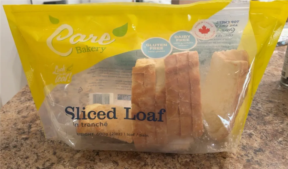 Sliced loaf bread